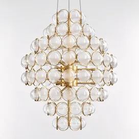 Unique Statement Tiered Chandelier